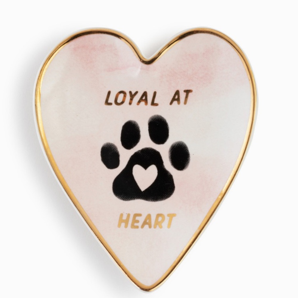Loyal Art Heart Trinket Dish by Demdaco from their Art Hearts Collection